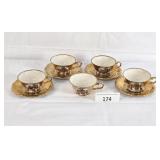Bavaria Niddenshaf Bone China Cups & Saucers