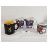 Four Coffee Mugs