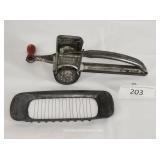 Mouli Grater & Heuck Wire Butter Slicer