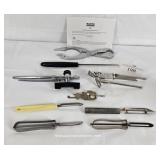 Mixed Lot Jar - Can Openers & Potato Peelers