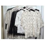 Ladies Crocheted Overlays