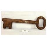 Large Wood Wall-Mount Key Holder