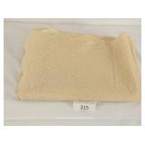 Waxed Linen Large Oblong Tablecloth