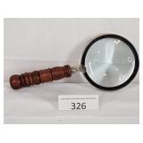 Large Hand-held Magnifying Glass