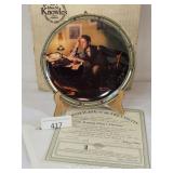 Norman Rockwell A Young Mans Dream Plate