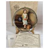 Norman Rockwell A Young Girls Dream Plate