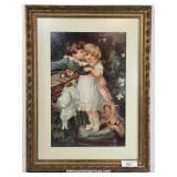 Fredrick Morgan - Over The Garden Wall FPrint