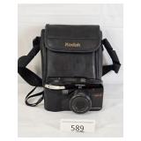 Olympus Superzoom 120 Film Camera & Kodak Bag