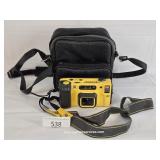 Minolta Weathermatic Dual 35 Film Camera w/ Bag