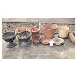 Large Selection of Plastic Plant Pots