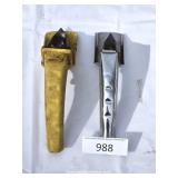 Two Vintage Oil Can Spouts