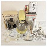 KitchenAid Mixer & Accessories - Tested - Works