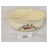 Cven Serve USA Vintage Rose Pattern Bowl