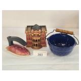 Three Decorative Curio Items