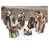 Molded Resin Nativity Figures