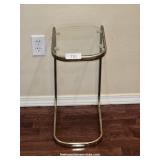 Small Brass & Glass Side Table