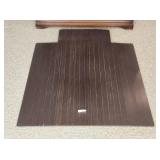Cloth-Backed Wood Slat Floor Protector