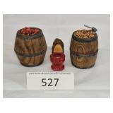 Homespun Shadow Box Trinkets