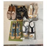 Five Pairs Ladies Shoes