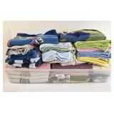 Large Tote Mixed Towels & Wash Cloths