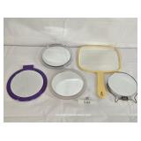Selection of Five Small Mirrors