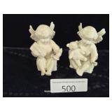 Two Small Angel Children w/ Toys - China