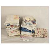 Stacks of Kitchen Towels & Wash Cloths