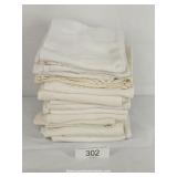 Stack White Kitchen Towels