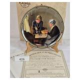 Norman Rockwell Family Full Measure Plate