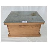 Wood & Metal Bee Box - Unused
