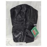 Giovanni Navarre Black Leather Protective Mask