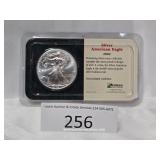 2002 Silver American Eagle Silver Unc. Coin