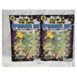 Two Six-Piece Glow-In-The-Ark Spinner Sets NEW