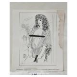 Steve Woron 1990 "Rude Awakening" Signed Print