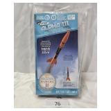 Estes Alpha III Flying Model Rocket Kit - SEALED