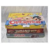 3 Board Games Operation Risk Jumanji