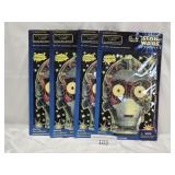 4 Star Wars C-3PO Glow-In-The-Dark Wall Scenes NEW