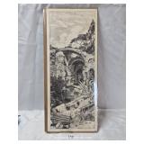 1966 Unknown Artist Pen & Ink Sketch - Sealed