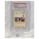 PSA Fleer Authentix Baron Davis