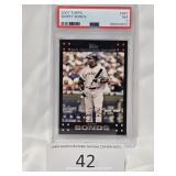 PSA 2007 Topps Barry Bonds