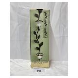 Luca Bella 3 Part Ivy Chain Votive Wall Sconce NEW