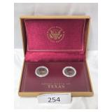 Uncirculated Texas Commemorative Quarters Set