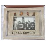 (7) Texas Cowboy Picture Frames - NIB