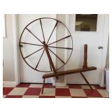 Antique Spinning Wheel - All Wood