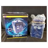 BBC TV - DR WHO - Ceramic Tardis Mug w/ Lid NEW!