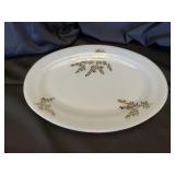 Federal Glass Heat Proof Serving Platter - Vintage