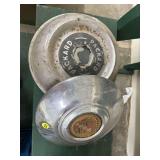 Packard and Cadillac Hubcaps