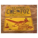 Assorted License Plates - Capitol Ford, Alaska