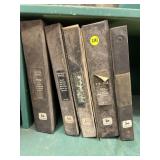Lot of 5 John Deere Technical Manuals - Walk Behind Mowers & Lawn/Garden Tractors
