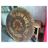 Large King Saw Mill Inc. Saw Blade - Hickory Miss.